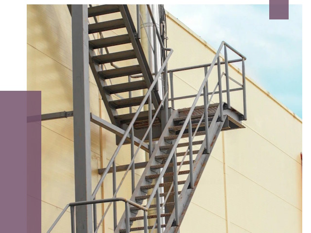 Пожарные лестницы в Кизилюрте от 12391 руб. — монтаж и продажа | ПРОЛЁТ-Кзт