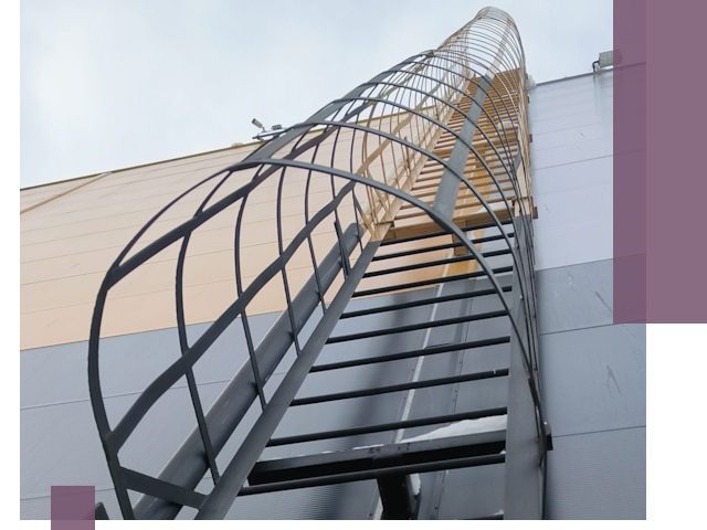 Изготовление и монтаж пожарных лестниц в Кизилюрте профессионально