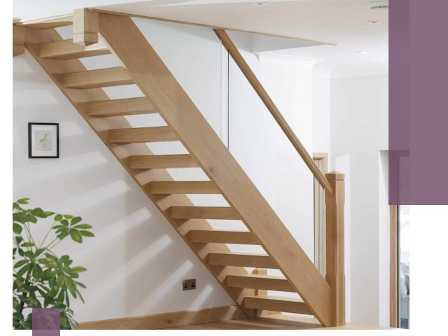 Изготовление деревянных лестниц под ключ в Кизилюрте для дома