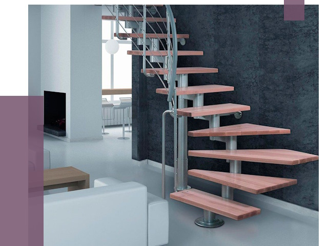 Модульные лестницы в Кизилюрте от 17038 руб. — купить в ПРОЛЁТ-Кзт