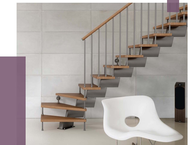 Монтаж модульных лестниц в Кизилюрте от 6402 руб. 