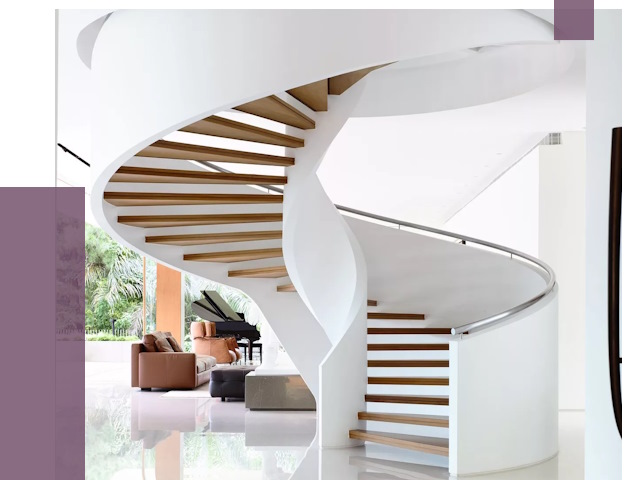 Винтовые лестницы в Кизилюрте под ключ от 49049 руб. | ПРОЛЁТ-Кзт