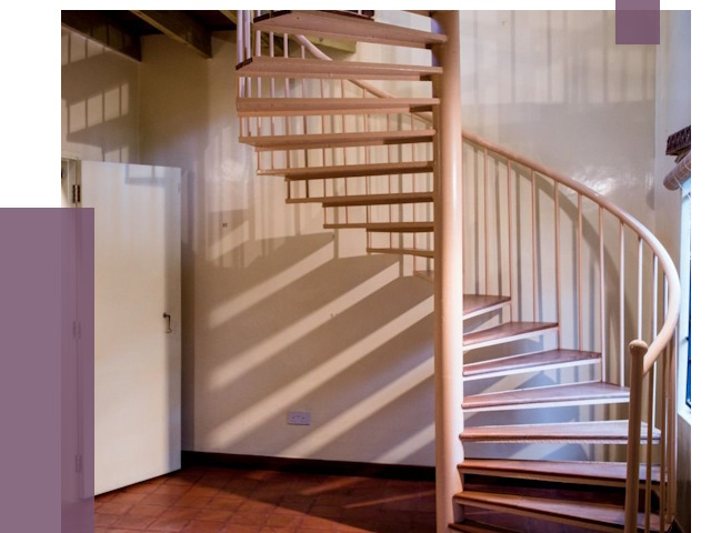 Изготовление винтовых лестниц на заказ в Кизилюрте от 76929 руб. | ПРОЛЁТ-Кзт