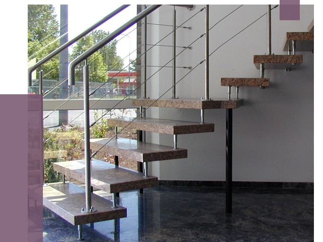 Лестницы на больцах в Кизилюрте от 8054 руб. под ключ | ПРОЛЁТ-Кзт