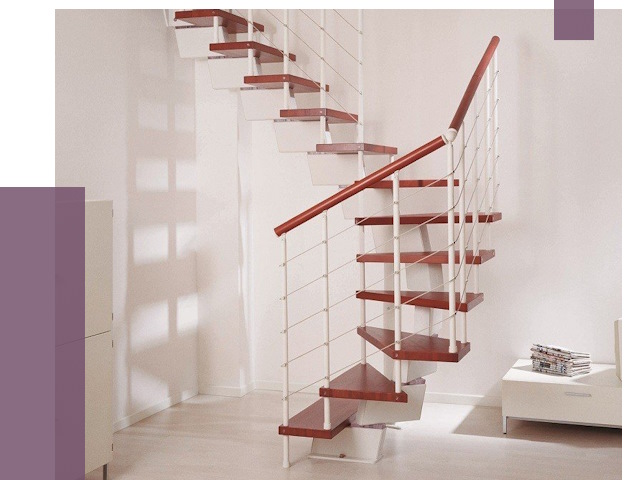 Изготовление лестниц на больцах в Кизилюрте от 9810 руб. | ПРОЛЁТ-Кзт