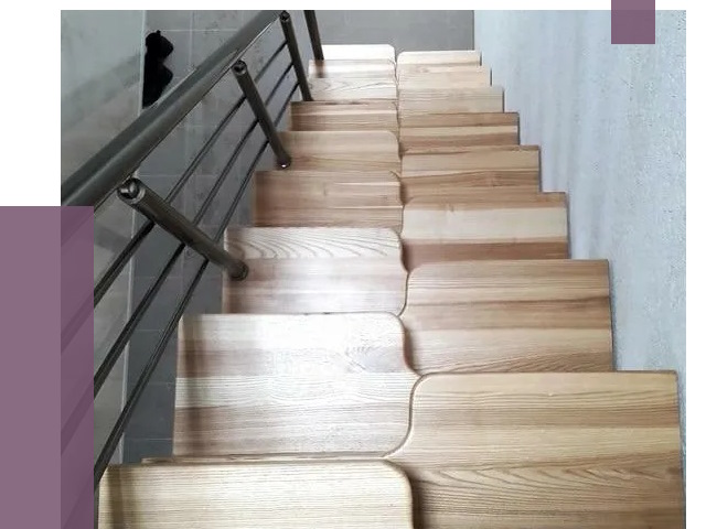 Лестницы гусиный шаг в Кизилюрте от 13166 руб. под ключ | ПРОЛЁТ-Кзт