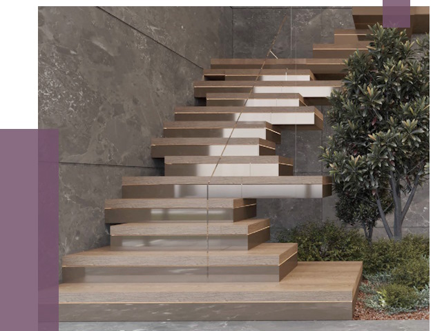 Современные лестницы в Кизилюрте от 13940 руб. | ПРОЛЁТ-Кзт