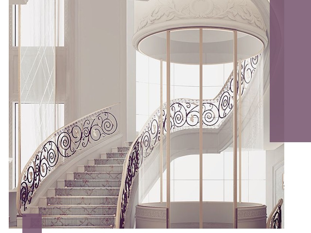 Элитные лестницы на заказ высокого класса в Кизилюрте