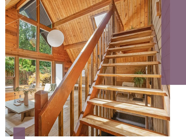 Лестницы для дачи под ключ в Кизилюрте — изготовление и монтаж