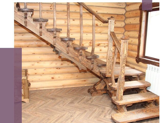 Лестницы в баню в Кизилюрте от 19310 руб. — изготовление | ПРОЛЁТ-Кзт