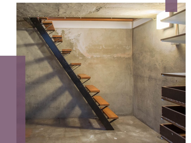 Лестницы в подвал в Кизилюрте от 13269 руб. — монтаж | ПРОЛЁТ-Кзт