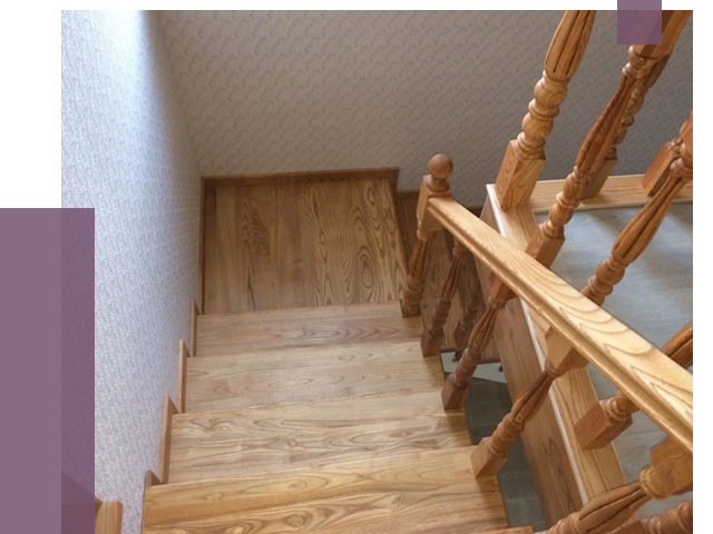 Сосновые лестницы в Кизилюрте под ключ от 8158 руб.  | ПРОЛЁТ-Кзт