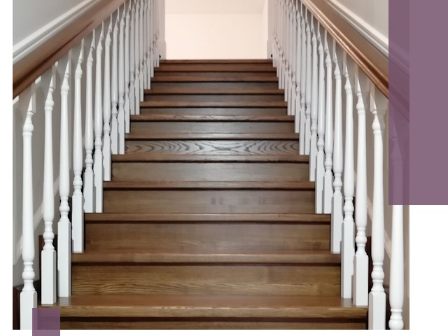 Лестницы из ясеня на заказ в Кизилюрте — изготовление и монтаж