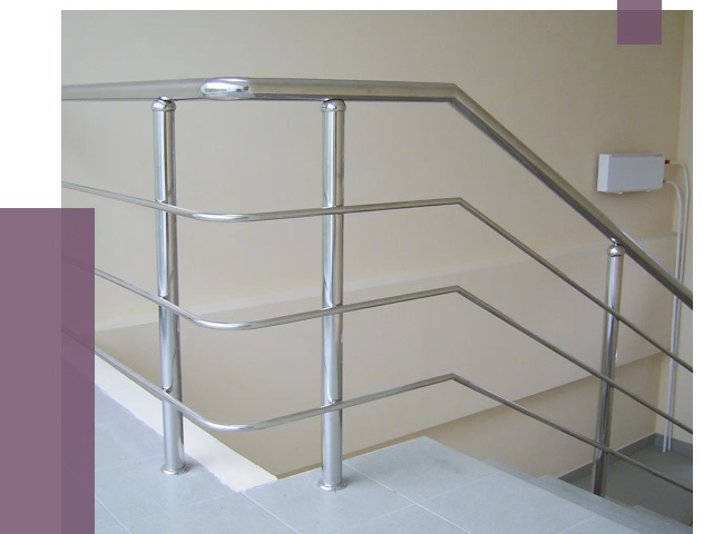 Алюминиевые перила в Кизилюрте от 6402 руб. под ключ | ПРОЛЁТ-Кзт