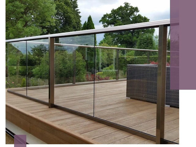 Алюминиевые перила на заказ в Кизилюрте — монтаж и гарантия