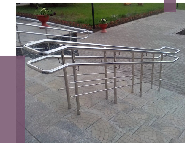 Перила для инвалидов в Кизилюрте от 7662 руб. под ключ | ПРОЛЁТ-Кзт