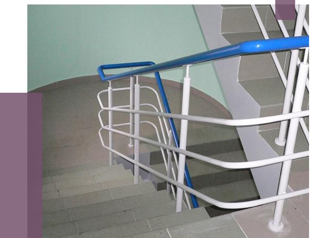 Перила в подъезде в Кизилюрте — установка и замена от 7486 руб. | ПРОЛЁТ-Кзт