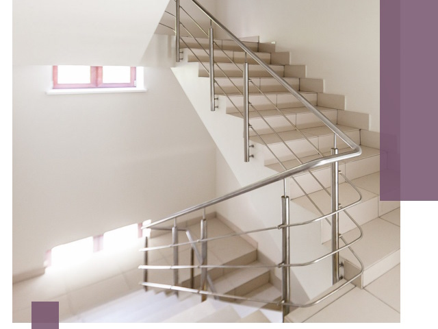 Установка и замена перил в подъезде в Кизилюрте