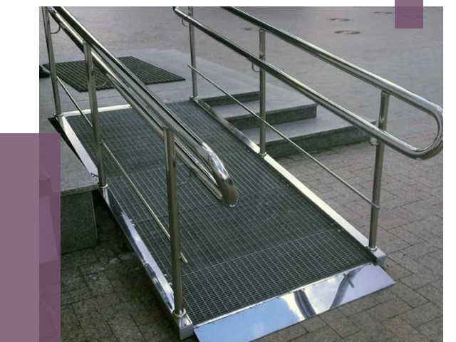 Монтаж пандусов для инвалидов в Кизилюрте от 8694 руб. под ключ | ПРОЛЁТ-Кзт