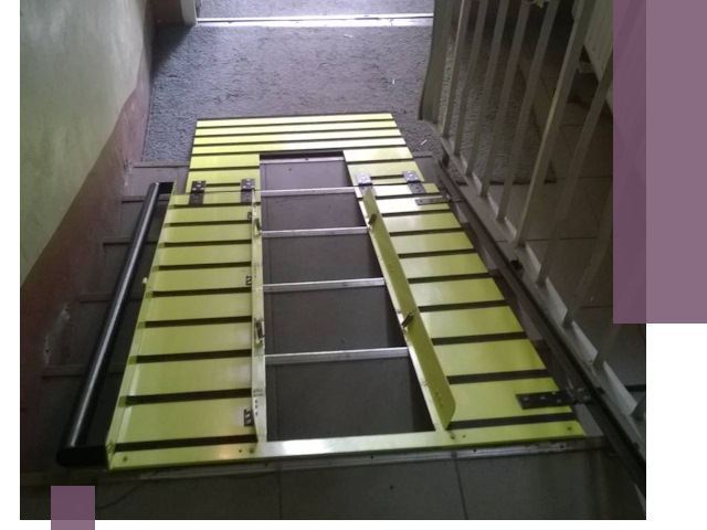 Профессиональный монтаж пандуса в подъезд в Кизилюрте