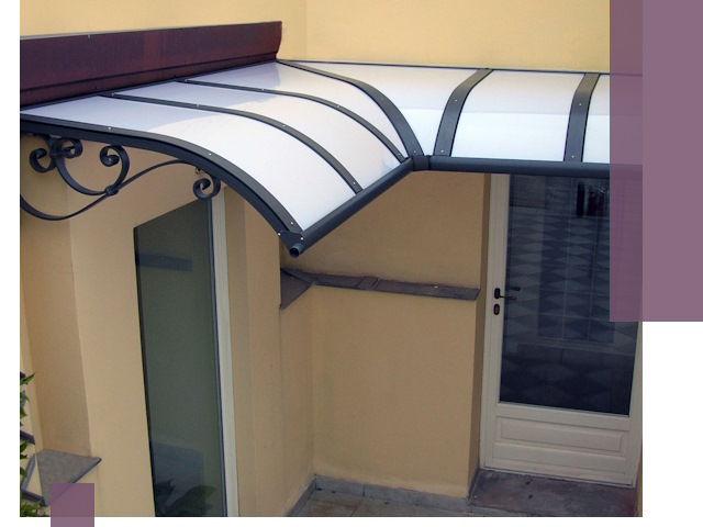 Монтаж козырьков любой сложности в Кизилюрте под ключ