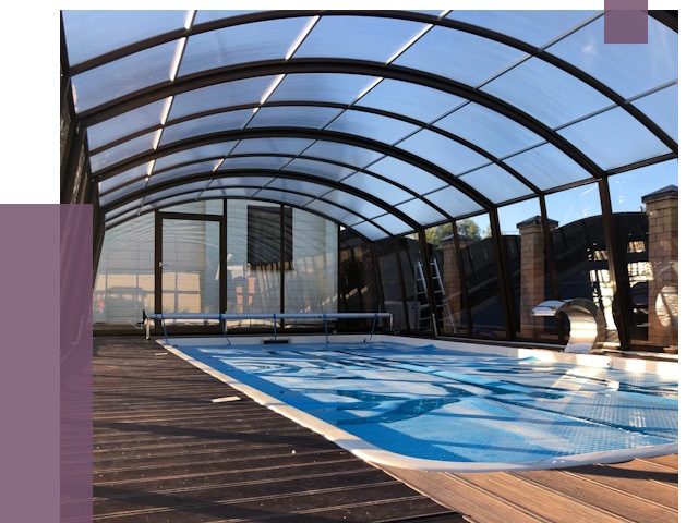 Навесы для бассейна в Кизилюрте от 16935 руб. под ключ | ПРОЛЁТ-Кзт