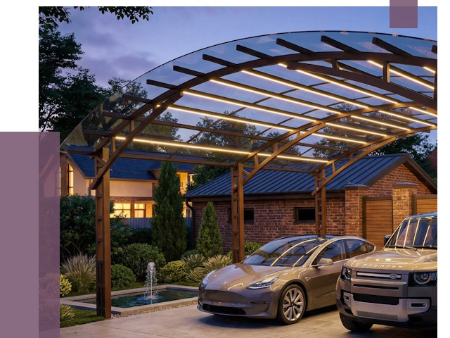 Металлические навесы в Кизилюрте от 12804 руб. под ключ — ПРОЛЁТ-Кзт