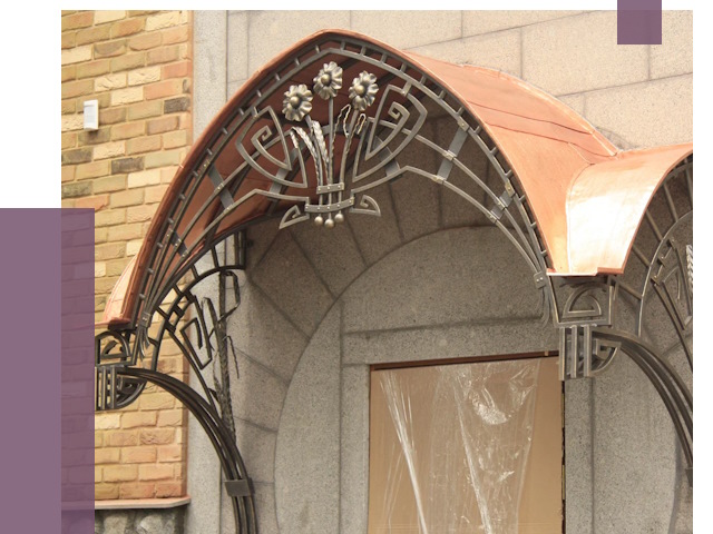 Арочные козырьки в Кизилюрте от 14715 руб. 