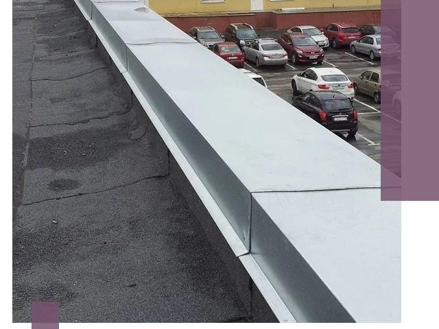 Изготовление парапетов из металла и нержавейки в Кизилюрте