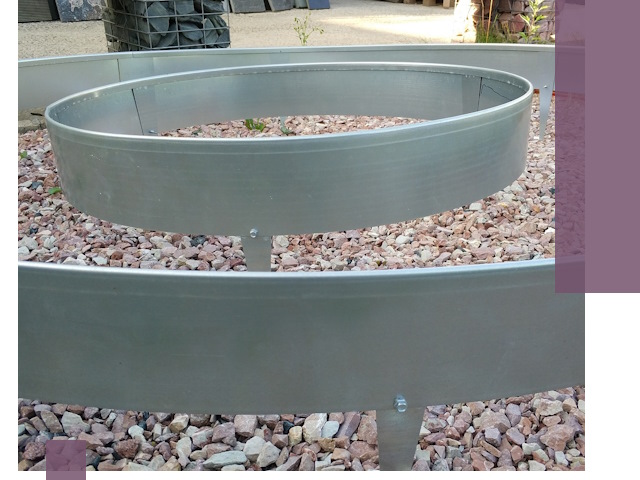 Нержавеющие бордюры под ключ в Кизилюрте — изготовление и монтаж