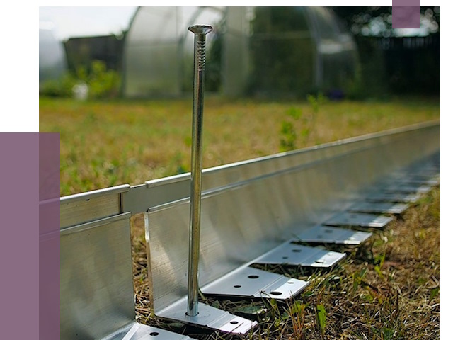 Металлические бордюры для газона в Кизилюрте от 4337 руб. | ПРОЛЁТ-Кзт