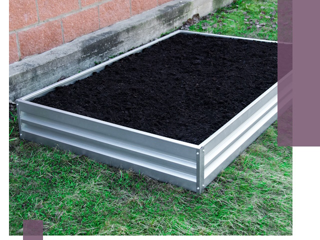 Металлические бордюры для грядок в Кизилюрте: прочность и аккуратность