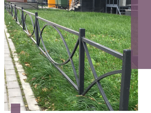 Газонные ограждения из металла в Кизилюрте — монтаж и продажа