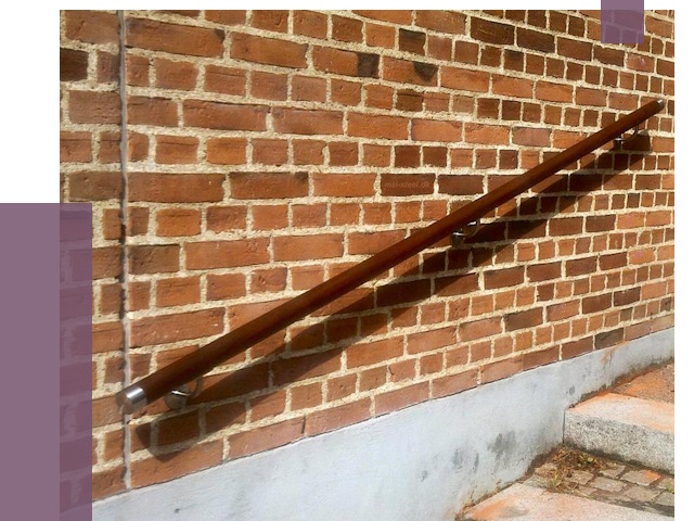 Изготовление пристенных поручней в Кизилюрте от 4492 руб. — ПРОЛЁТ-Кзт