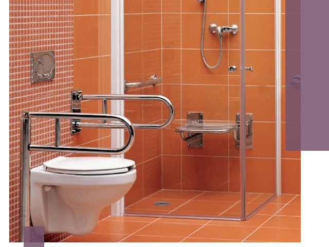 Изготовление поручней для инвалидов в Кизилюрте под ключ