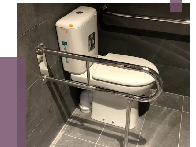 Поручни для санузлов в Кизилюрте от 4337 руб.  | ПРОЛЁТ-Кзт